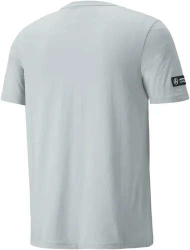 Vista 4 de PUMA MAPF1 Logo Tee+, Equipo Mercedes Plateado