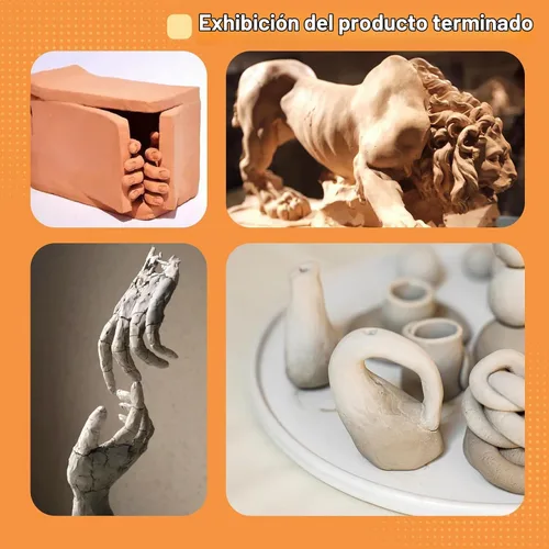 Vista 7 de Kit de herramientas de cerámica, juego de herramientas de arcilla, kit