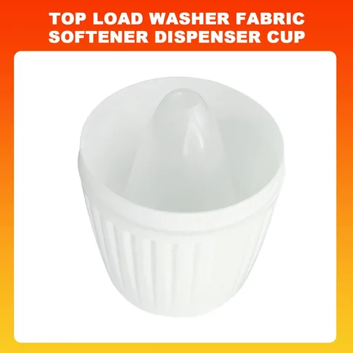 Vista 6 de Taza dispensadora de suavizante de tela para lavadora de carga superior apta para Whirlpool Reemplazar W10850126 W10680195 W10777971, dispensador
