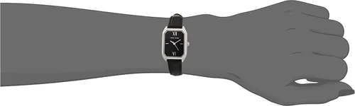 Vista 5 de Anne Klein Reloj con correa de cuero para mujer