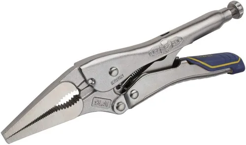 Vista 2 de IRWIN VISE-GRIP Locking Pliers, Fast Release, Long Nose with Wire Cutter, 9-Inch (IRHT82582) (Pack of 5)