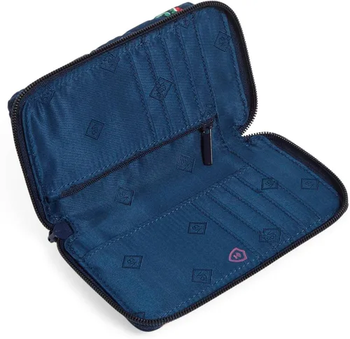 Vista 2 de Vera Bradley Pulsera de algodón para smartphone con protección RFID