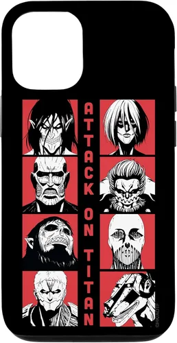 Vista 28 de Attack on Titan Funda Titan Lineup de temporada 4 para iPhone 17