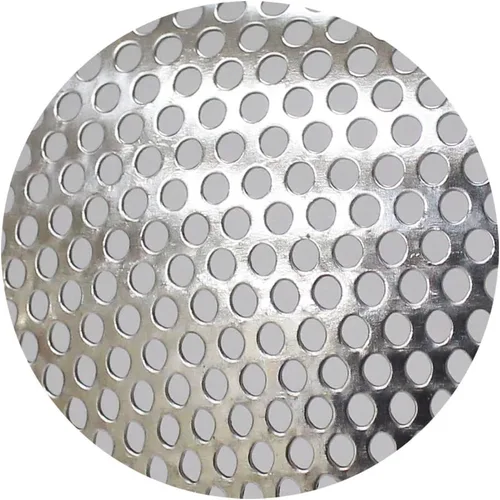Vista 3 de HAWK - Colador de metal perforado de 8 pulgadas (8.0 in) Anillo de elevación lateral de 1 pulgada (1.0 in) Doble funcionalidad de drenaje