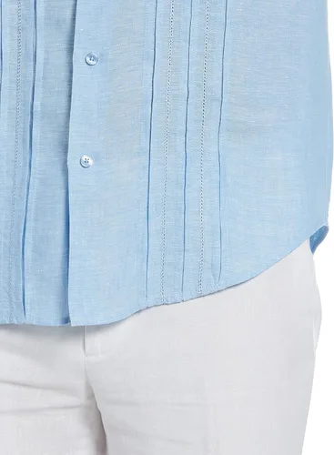 Vista 3 de Cubavera Camisa Emb de manga larga para hombre