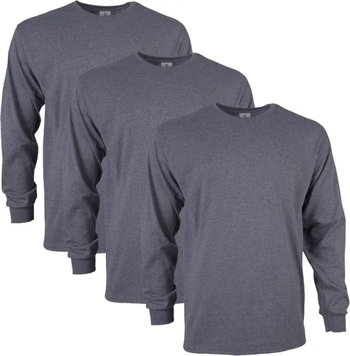 Vista 73 de Gildan - Camiseta de manga larga de algodón ultra estilo G2400 para adultos, paquete múltiple