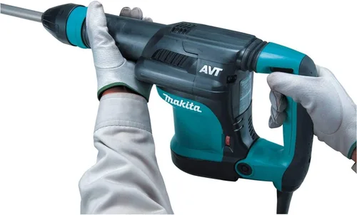 Vista 4 de Makita HM0871C Martillo de demolición AVT® de 12 libras, acepta brocas SDS-MAX
