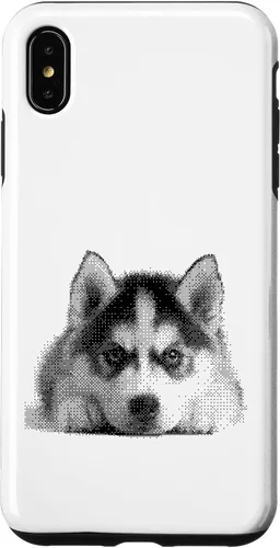 Vista 11 de Cute Siberian Husky for Dog Mom and Paw Parents Case for iPhone XR