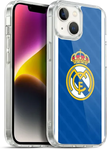 Vista 33 de Head Case Designs Funda de gel con licencia oficial del Real Madrid CF azul [protección de grado militar] compatible con Apple iPhone 7 Plus/iPhone