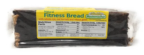 Vista 4 de Mestemacher Paquete variado de pan natural con alto contenido de fibra – Fitness, centeno y semillas de girasol – Grano entero, vegano, sin OMG
