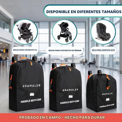 Vista 8 de Bramble - Bolsa de viaje para asiento de automóvil para control de puerta de avión - Bolsa de asiento de automóvil de nailon balístico resistente al
