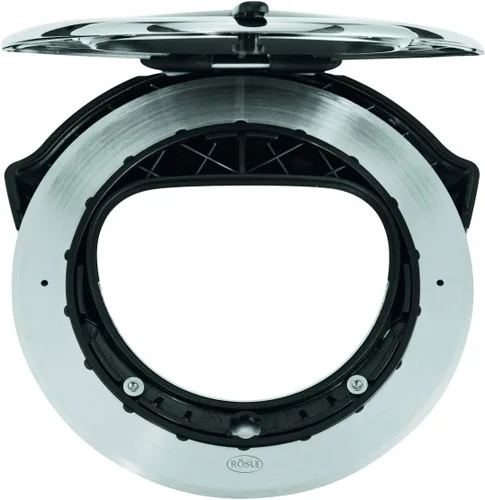 Vista 3 de Rösle Rueda ergonómica de acero inoxidable para pizza