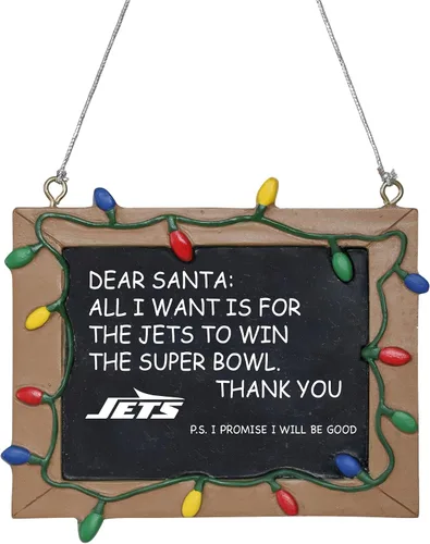 Vista 20 de NFL Resin Holiday Christmas Chalkboard Sign Ornament