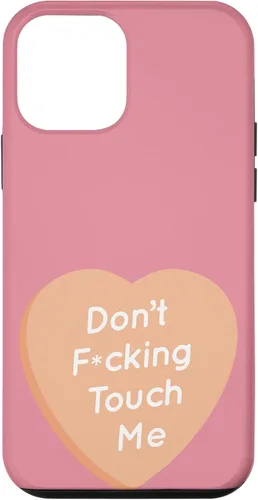 Vista 16 de Don't F Touch Me - Carcasa para iPhone 17, diseño de texto de corazón