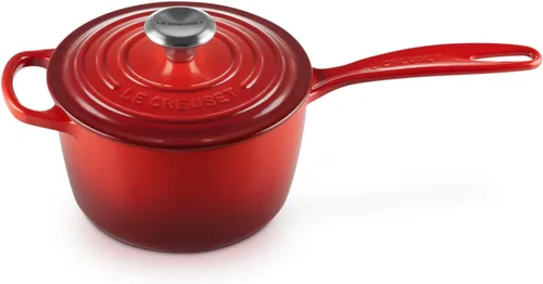 Vista 22 de Le Creuset Cacerola Signature de hierro fundido esmaltado, 1.75 cuartos de galón., Artichaut