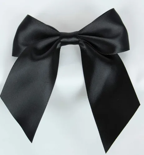 Vista 3 de Peluca larga de cosplay rosa con 3 lazos de Halloween para mujer, cabello trenzado de 37.4in