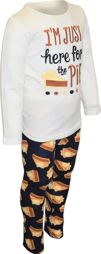 Vista 6 de Unique Baby Girls 2 Piece Matching Outfit For Every Holiday Long Sleeve Legging Sets 3