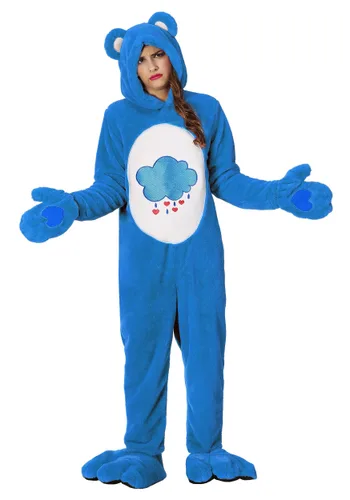 Vista 3 de Disfraz Deluxe de Osito Gruñón Plus Size para Adultos de Care Bears Multicolor