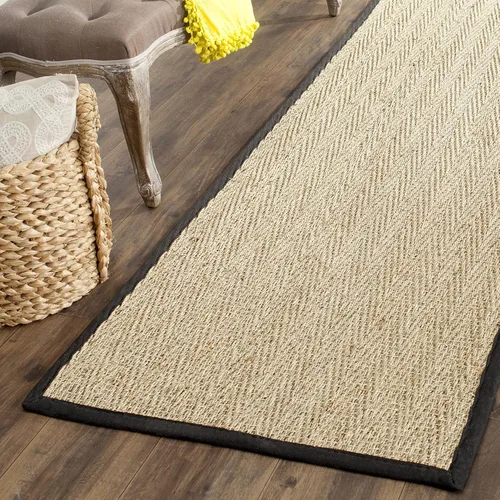 Vista 15 de Safavieh Colección de fibra natural NF115P - Alfombra (fibra natural), color gris, Fibras naturales