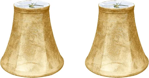 Vista 26 de Royal Designs, Inc. BS-704FC-6AGL pantalla para lámpara True Bell, 3.5 x 6 x 6.25 pulgadas, Oro Antiguo