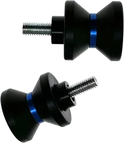 Vista 13 de Para Yamaha FZ6R FZ6 FZ8 FZ1 FZ400 FZ25 FZS600 FAZER XSR900 XSR700 XSR155 Motocicleta Basculante Carretes Soporte Tornillo M6 Brazo oscilante