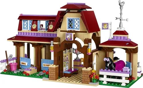 Vista 7 de LEGO Friends Heartlake Club 41126, juguete de equitación