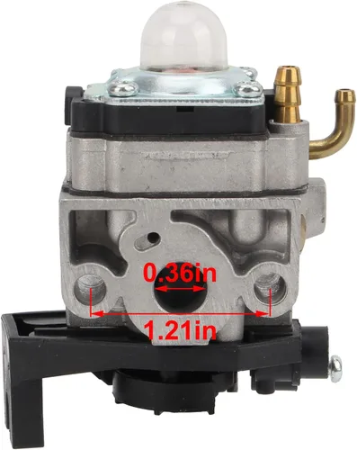 Vista 4 de Carburador GX35 HHT35 compatible con Honda GX25 GX25N GX25NT FG110 FG110K1 HHT25S motor de 4 ciclos sustituye a 16100-Z0H-825