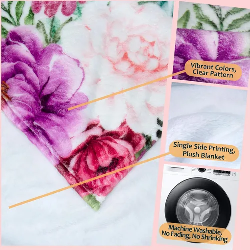Vista 5 de Regalos de cumpleaños para mejor amiga, regalos para mejores amigas, ideas de regalos de mejor amiga para mujeres, manta de regalo de amistad
