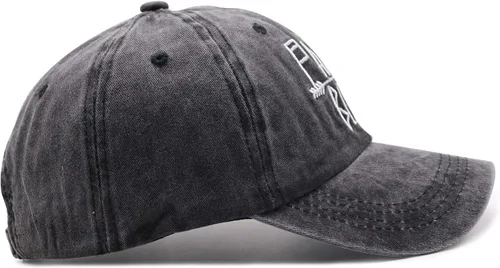 Vista 3 de MANMESH HATT Funny Dad Hats for Men, Papa Bear Gifts, Vintage Washed Distressed Embroidered Daddy Baseball Cap