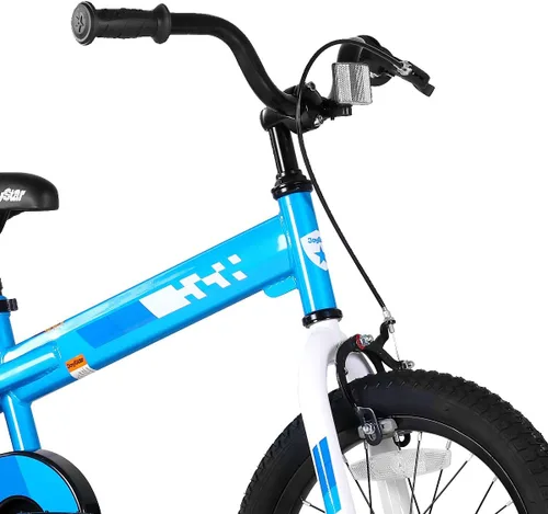 Vista 7 de JOYSTAR Whizz Kids Bike 12 14 16 18 Inch Kids' Bicycle for Toddler and Kids Ages 2-9 Years Old, BMX Style Boys Bike with Training Wheels, Children