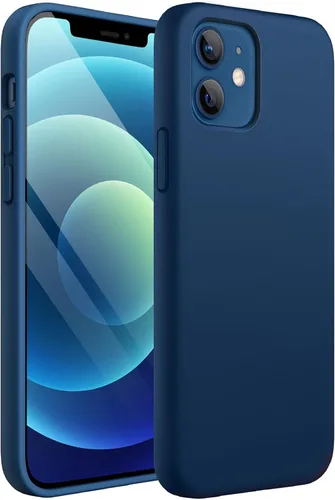 Vista 8 de JETech Funda de silicona para iPhone 12 mini, color negro Tacto suave y sedoso, protección a prueba de golpes, resistente a los arañazos, forro