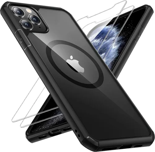 Vista 101 de TAURI Funda para iPhone 17, antiamarilleamiento con protector de pantalla, protección de grado militar, a prueba de golpes, delgada para iPhone 17