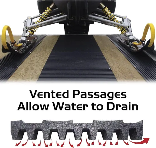 Vista 6 de Caliber TraxMat Snowmobile Trailer Traction Mat
