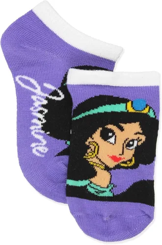 Vista 6 de Disney Princess Girls 6 pack Socks Set