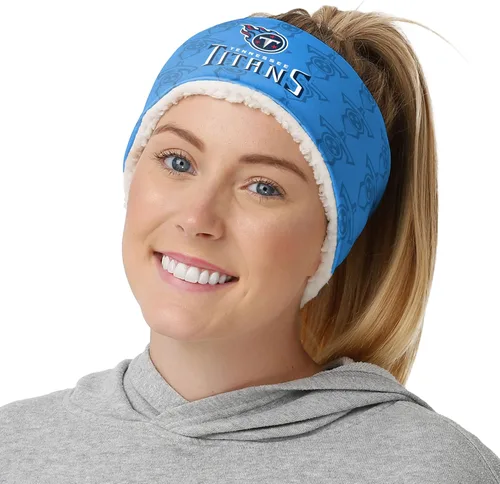 Vista 35 de FOCO Diadema de moda para mujer con logotipo de equipo de la NFL Gradiente impreso.