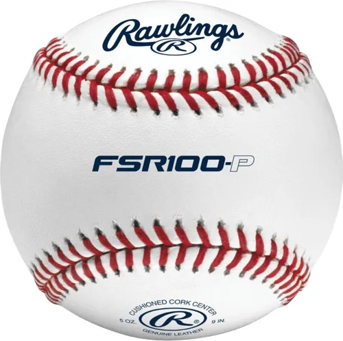 Vista 9 de Rawlings Practice Baseballs R100-P or FSR100-P Baseballs Collegiate, High School & Youth Flat or Raised Seam Options