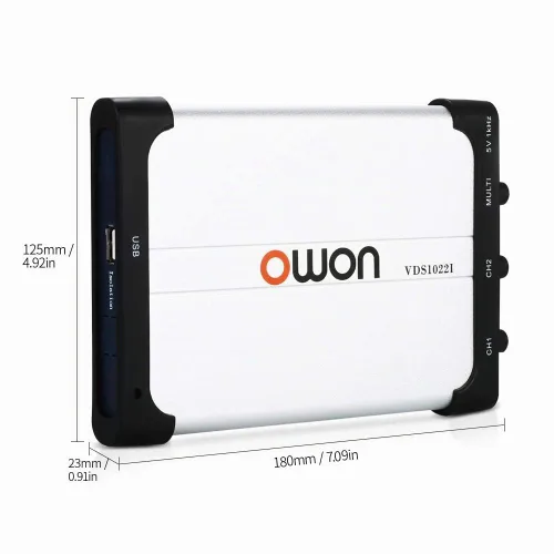 Vista 6 de Owon vds1022i PC USB Osciloscopio, MIT USB aislamiento, 25 MHz