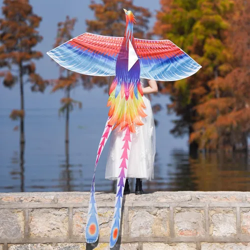 Vista 4 de Large Kite for Kids & Adults, Easy to Fly Bird Kites for Boys & Girls