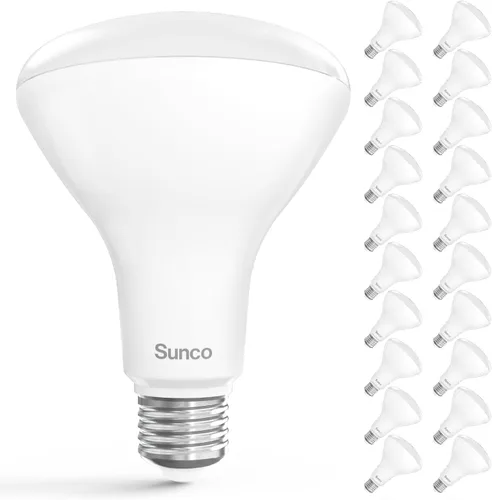 Vista 14 de Sunco - Paquete de 10 bombillas LED BR30, bombillas empotradas, bombilla de inundación para interiores, 850 LM, 11 W (equivalente a 65 W), blanco
