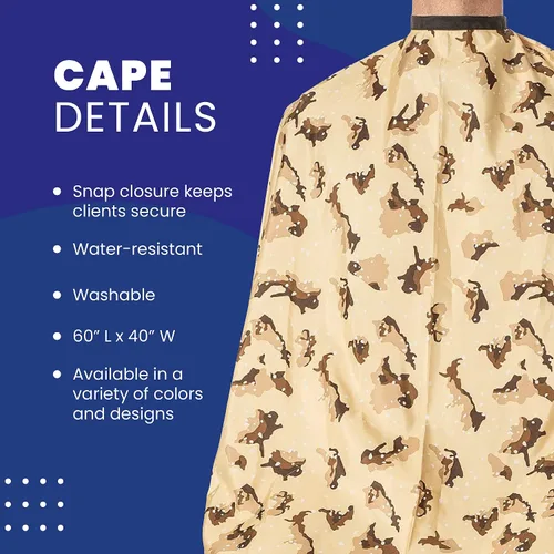 Vista 5 de Campbell's Capa de camuflaje para peluqueros y estilistas
