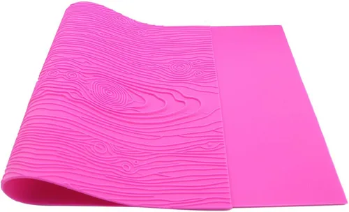 Vista 8 de Alfombrilla de silicona para fondant, molde de encaje de impresión de cocodrilo 22 x 14 Inch Texture Embosser Lace Mat for Cake Decoration