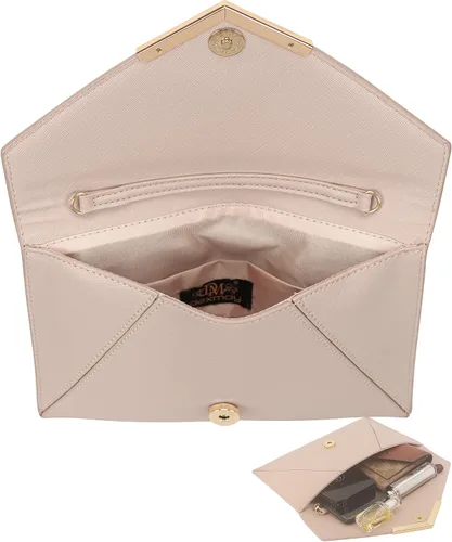 Vista 6 de Dexmay - Bolso de mano para mujer, tamaño mediano, de piel Saffiano