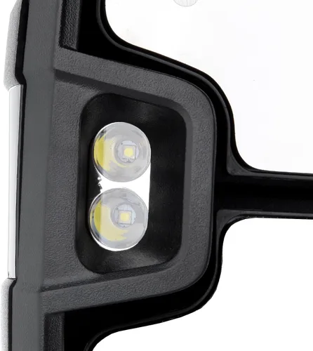 Vista 6 de cciyu Espejos de remolque para Chevy Silverado 1500 2014-2018 para GMC Sierra 1500 2015-2018 para Chevy Silverado 2500/3500 para GMC Sierra
