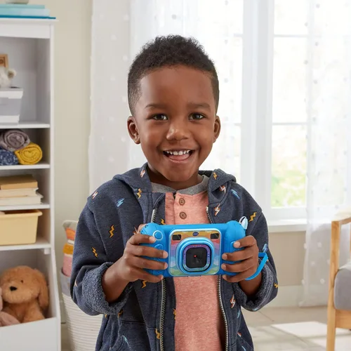 Vista 4 de VTech KidiZoom Camera Pix Plus, Azul
