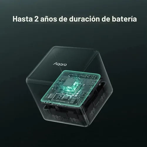 Vista 4 de Aqara Cube T1 Pro, requiere AQARA ZIGBEE 3.0 HUB