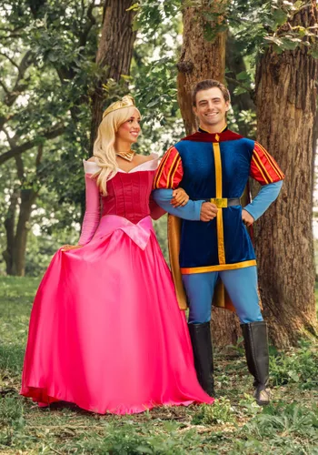 Vista 4 de Disfraz de Príncipe Felipe de La Bella Durmiente para Hombre Disney Multicolor