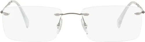 Vista 2 de Ray-Ban mens Rx8755 Titanium Rectangular Prescription Eyeglass Frames