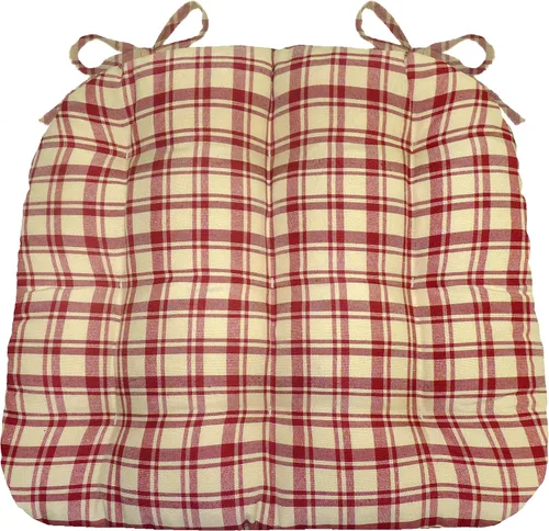 Vista 15 de Barnett Home Decor Almohadillas para silla de comedor con lazos - Bethanne Azul Floral Tamaño Mediano 16.5 x 18 - Cojines para silla Windsor