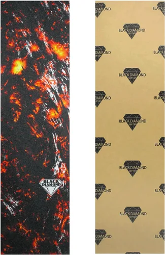 Vista 6 de Black Diamond Grip Hoja de cinta adhesiva gráfica para monopatín de 9" x 33" Cinta adhesiva Pro Grip