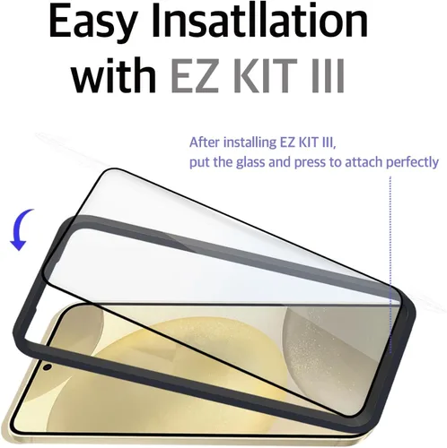 Vista 2 de [5+2] [con kit de instalación] (5 protectores de pantalla de vidrio templado transparente + 2 protectores de lente) para Google Pixel 8a 5G 2024